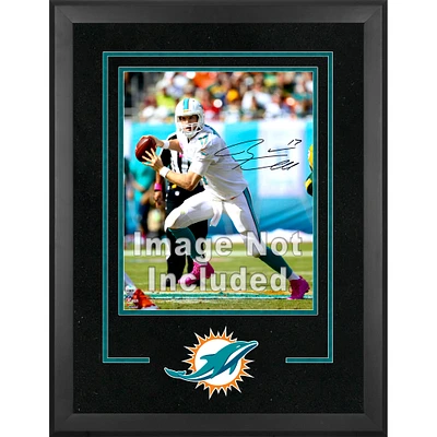 Miami Dolphins Deluxe 16'' x 20'' Vertical Photograph Frame with Team Logo