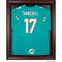 Miami Dolphins (2013-Present) Mahogany Framed Jersey Display Case