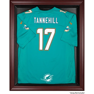 Miami Dolphins (2013-Present) Mahogany Framed Jersey Display Case