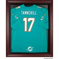 Miami Dolphins (2013-Present) Mahogany Framed Jersey Display Case