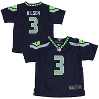 Infant Seattle Seahawks Nike Russell Wilson College Navy Team Color Game Jersey