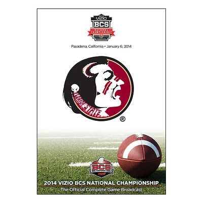 Florida State Seminoles (FSU) 2014 BCS National Championship Game DVD