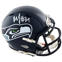 Marshawn Lynch Seattle Seahawks Autographed Riddell Speed Mini Helmet