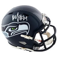 Marshawn Lynch Seattle Seahawks Autographed Riddell Speed Mini Helmet