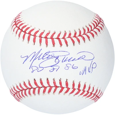 Mike Schmidt Philadelphia Phillies Autographed Baseball with "80 81 86 NL MVP" Inscription