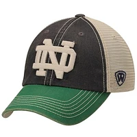 Notre Dame Fighting Irish Top of the World Offroad Trucker Adjustable Hat - Navy Blue