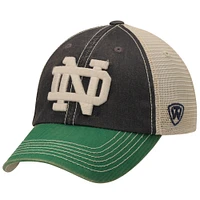 Notre Dame Fighting Irish Top of the World Offroad Trucker Adjustable Hat - Navy Blue