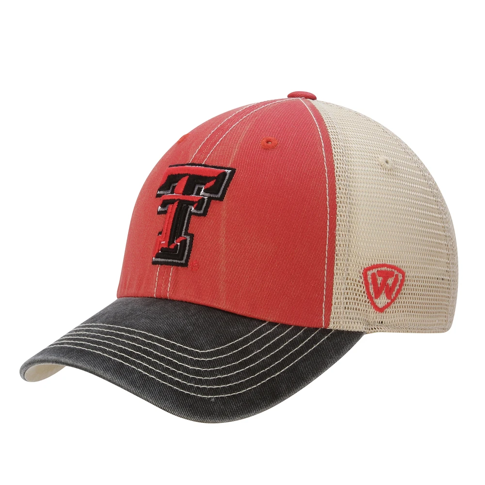 Texas Tech Red Raiders Top of the World Offroad Trucker Adjustable Hat - Scarlet