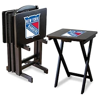 Imperial New York Rangers TV Tray Set