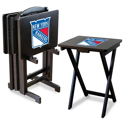 Imperial New York Rangers TV Tray Set