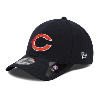 Chicago Bears New Era 39THIRTY Team Classic Flex Hat - Navy Blue