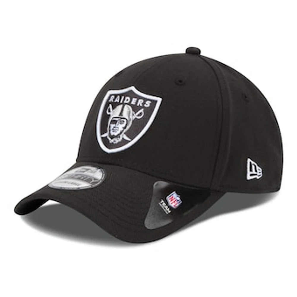 Las Vegas Raiders New Era 39THIRTY Team Classic Flex Hat - Black