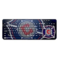 Chicago Fire SC Keyscaper Wireless Keyboard - Navy Blue