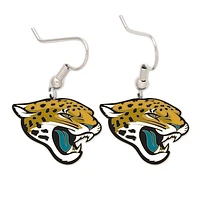 Jacksonville Jaguars Logo Wire Earrings