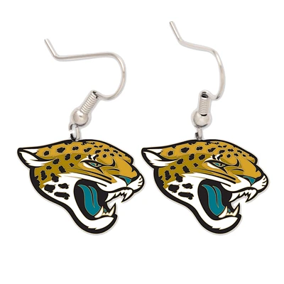 Jacksonville Jaguars Logo Wire Earrings