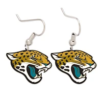 Jacksonville Jaguars Logo Wire Earrings