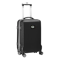 Black Green Bay Packers 20" 8-Wheel Hardcase Spinner Carry-On