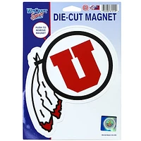 Utah Utes WinCraft 6" x 9" Car Magnet