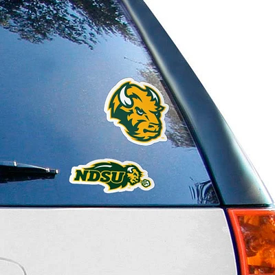 North Dakota State Bison WinCraft 2-Pack 4" x 4" Decals