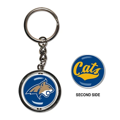 Montana State Bobcats WinCraft Spinner Key Ring