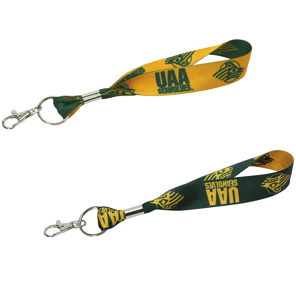 WinCraft Alaska Anchorage Seawolves Key Strap