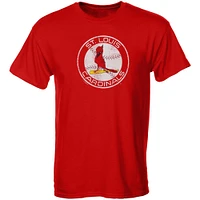 Youth Soft as a Grape Red St. Louis Cardinals Cooperstown Collection T-Shirt