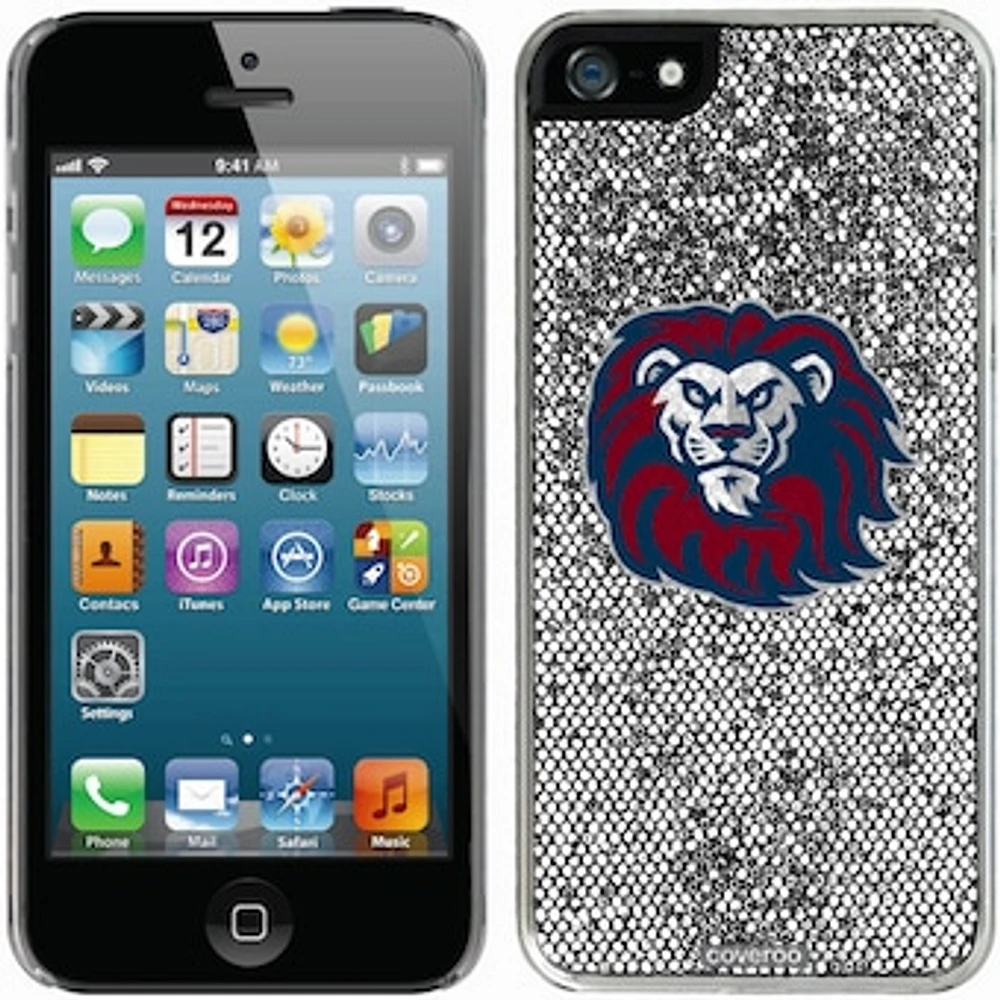 Loyola Marymount Lions iPhone 5/5s Bling Thinshield Snap-On Case - Silver