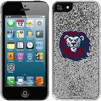 Loyola Marymount Lions iPhone 5/5s Bling Thinshield Snap-On Case - Silver