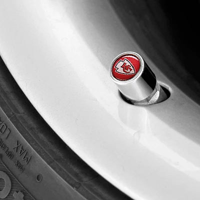 Kansas City Chiefs Valve Stem Covers