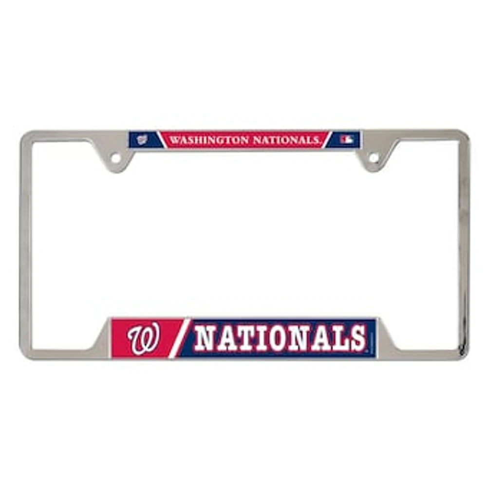 Washington Nationals WinCraft Metal License Plate Frame