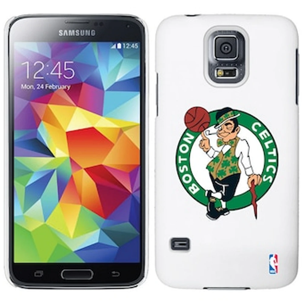 Boston Celtics Galaxy S5 Primary Logo Thinshield Case - White