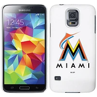 Miami Marlins Galaxy S5 Primary Logo Thinshield Case - White