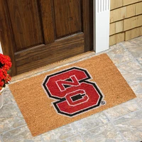 NC State Wolfpack Logo 20'' x 30'' Coir Doormat