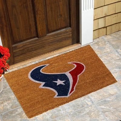 Houston Texans Logo 20'' x 30'' Coir Doormat