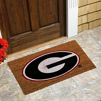 Georgia Bulldogs Logo 20'' x 30'' Coir Doormat