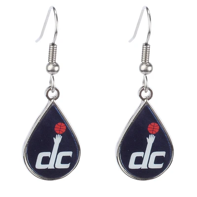 WinCraft Washington Wizards Tear Drop Dangle Earrings