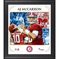 A.J. McCarron Alabama Crimson Tide Framed 15'' x 17'' Core Composite Photograph