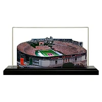 Miami Hurricanes 13" x 6" Light Up Stadium with Display Case