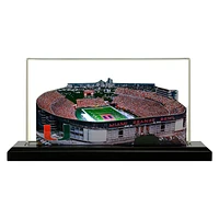 Miami Hurricanes 13" x 6" Light Up Stadium with Display Case