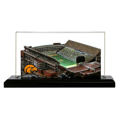 Southern Miss Golden Eagles 19" x 9" Light Up Stadium with Display Case
