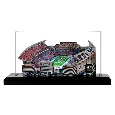 South Carolina Gamecocks 19" x 9" Light Up Stadium with Display Case