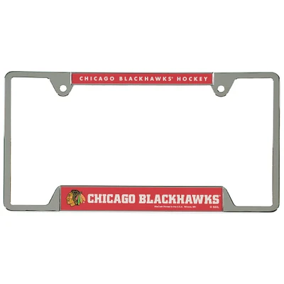 Chicago Blackhawks WinCraft Metal License Plate Frame