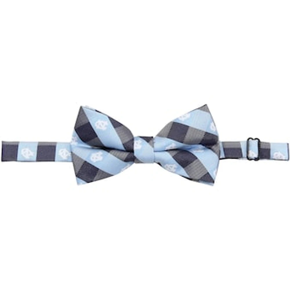 North Carolina Tar Heels Check Bow Tie