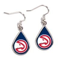 WinCraft Atlanta Hawks Tear Drop Dangle Earrings