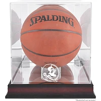 Florida State Seminoles (FSU) Mahogany Antique Finish (2014 - Present Logo) Basketball Display Case with Mirror Back