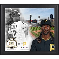 Andrew McCutchen Pittsburgh Pirates Framed 15'' x 17'' Mosaic Collage with Game-Used Baseball-Limited Edition of 99