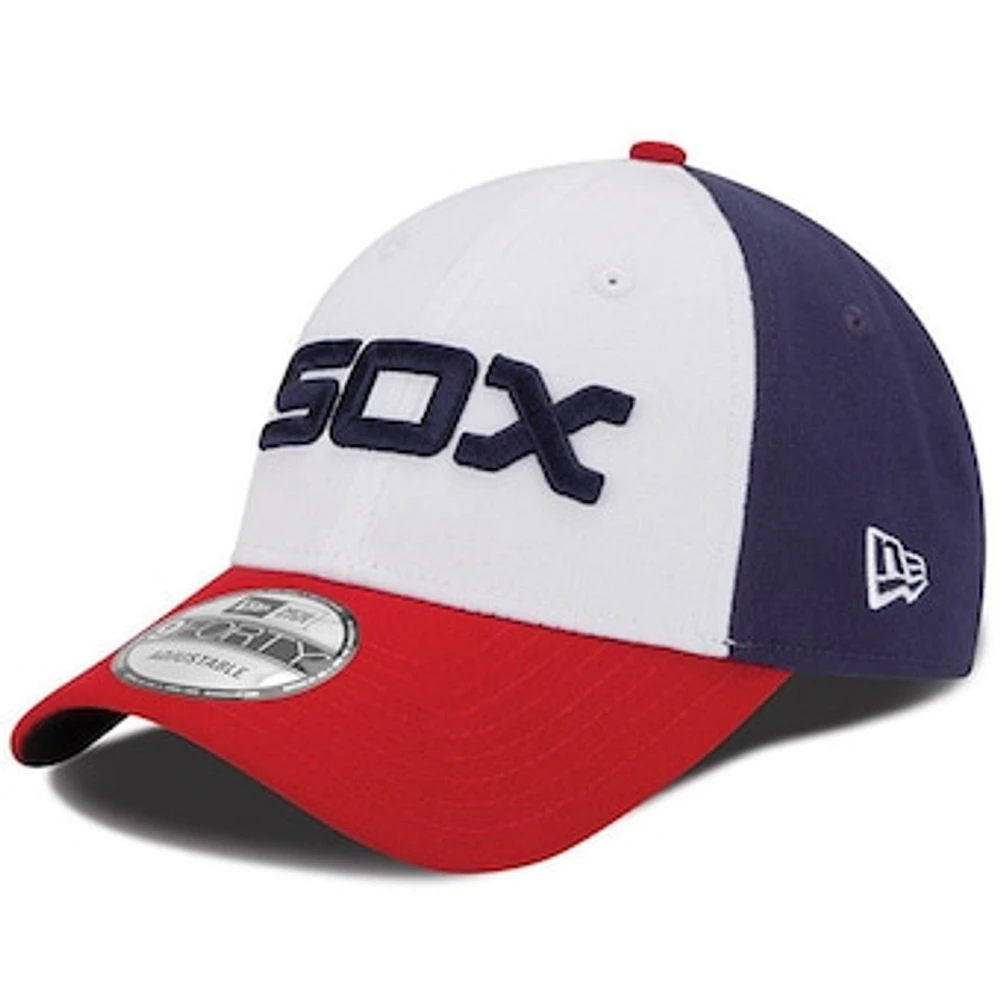 Men's New Era Navy Chicago White Sox League 9FORTY Adjustable Hat