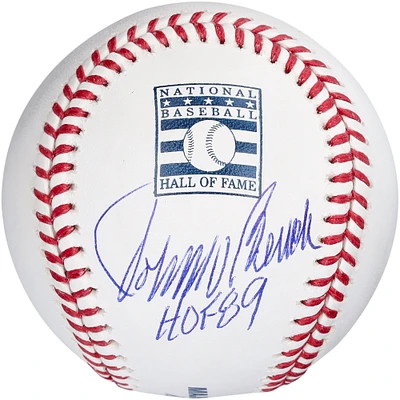 Johnny Bench Cincinnati Reds Autographed Hall of Fame Baseball with "HOF 89" Inscription