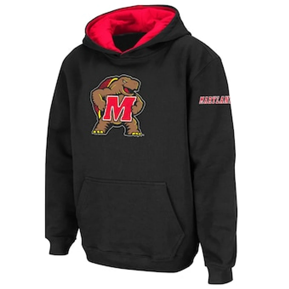 Youth Stadium Athletic Maryland Terrapins Big Logo Pullover Hoodie