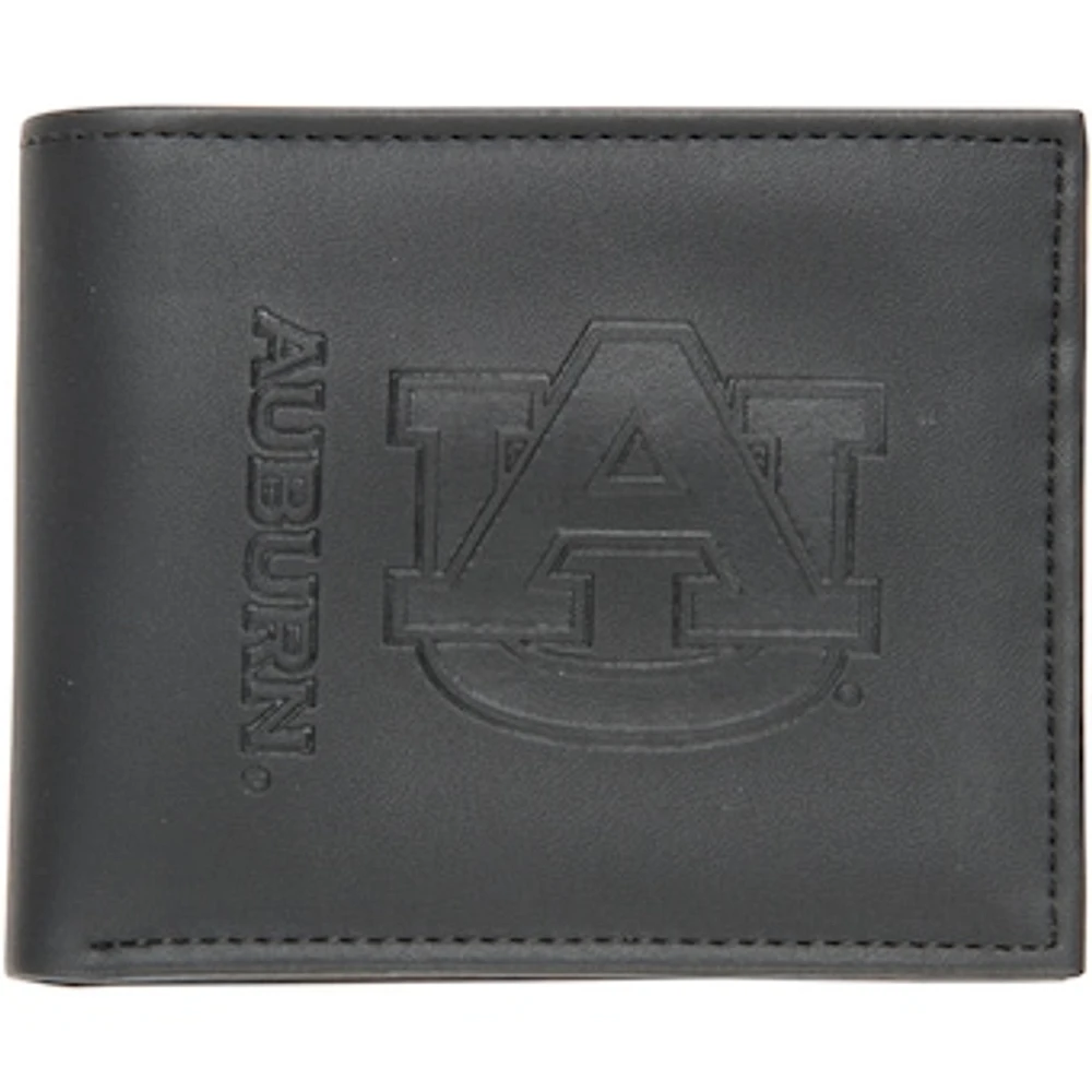 Men's Black Auburn Tigers Hybrid Bi-Fold Wallet